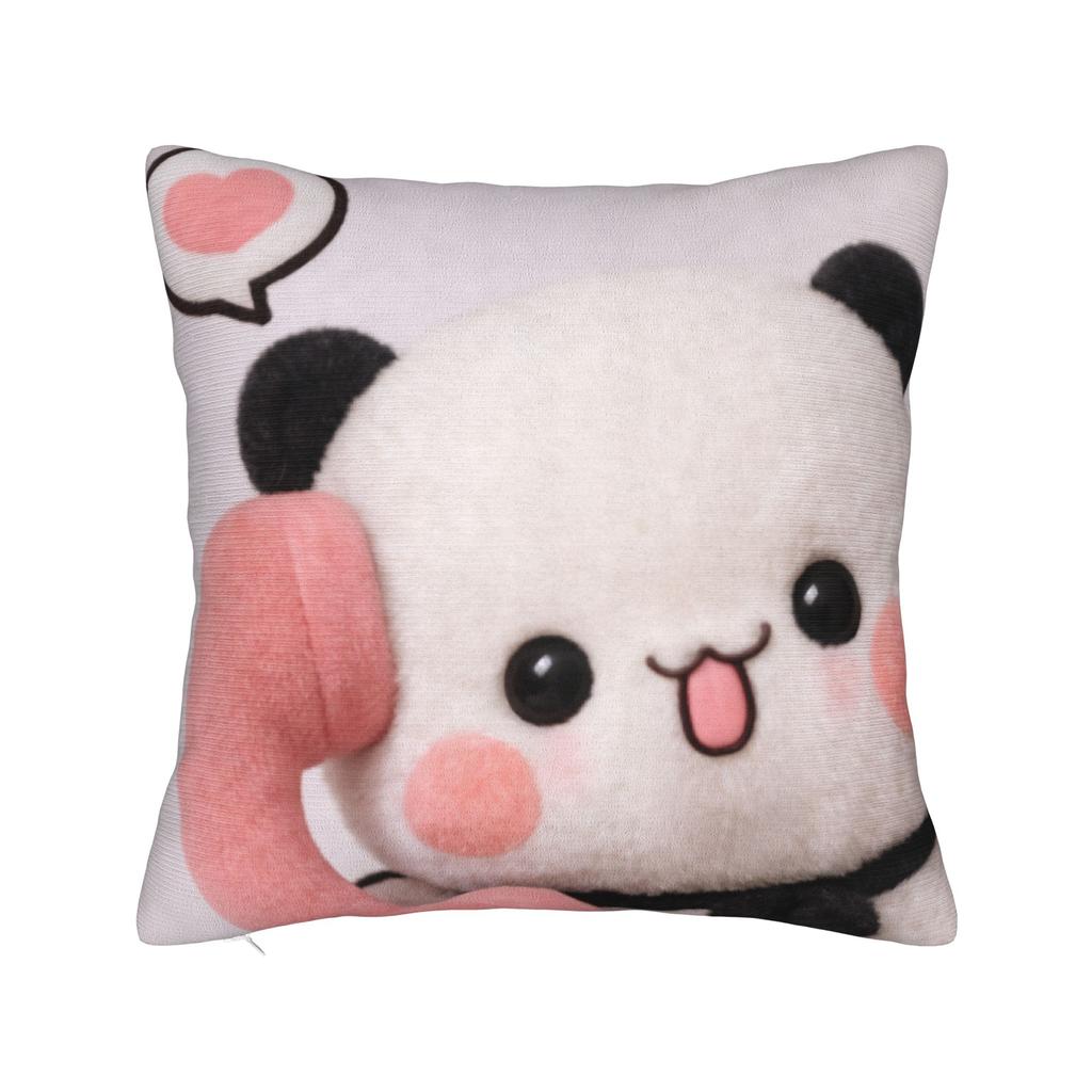 Pillow Cover 3D Print Kawaii Bubu & Dudu Retro Trendy Pillow Case For Living Room Chair Pillowcases