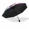1pc Christmas Koala with Presents Umbrella with Plastic Handle,Suitable for All Seasons Home Travel Outdoor UmbrellaDD482