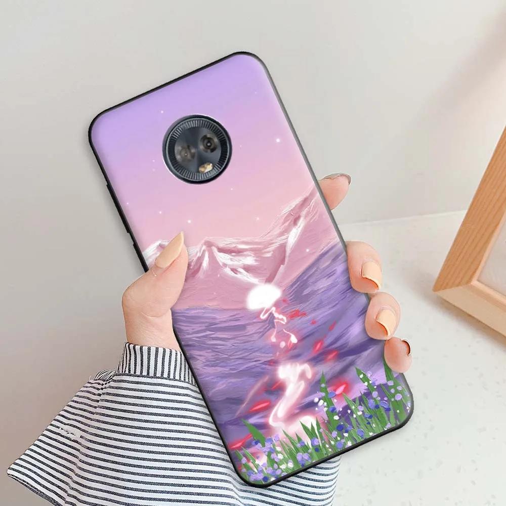 For Motorola Moto G6 G6 Plus Case Matte Silicone Case For Moto G6 Play Fashion TPU Protective Back Cover For MotoG6 Bumper Shell