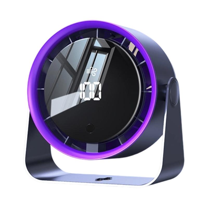 Practical Small Desktop Fan Comfortable Wall Mountable Small Fan Rechargeable Air Cooling Fan Suitable for Home Table
