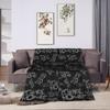 My Chemical Romance Soft Warm Blankets  Decorative Plush Throw Blanket Funny Couch Chair Flannel Bedspread Sofa Bed Cover