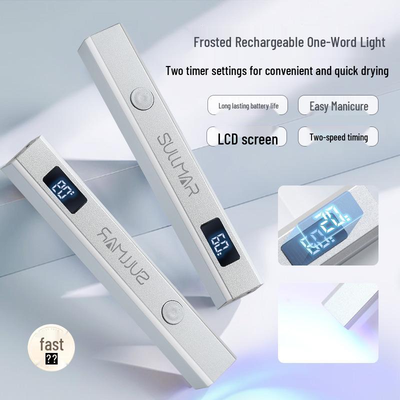 

Rechargeable Mini UV Nail Lamp: Portable Handheld Light for Nail Art