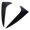Rear Window Side Spoilers Black Side Wing Trim Covers for X117 Shooting Brake 2 Pieces - CLA-Class (2013-2019) -