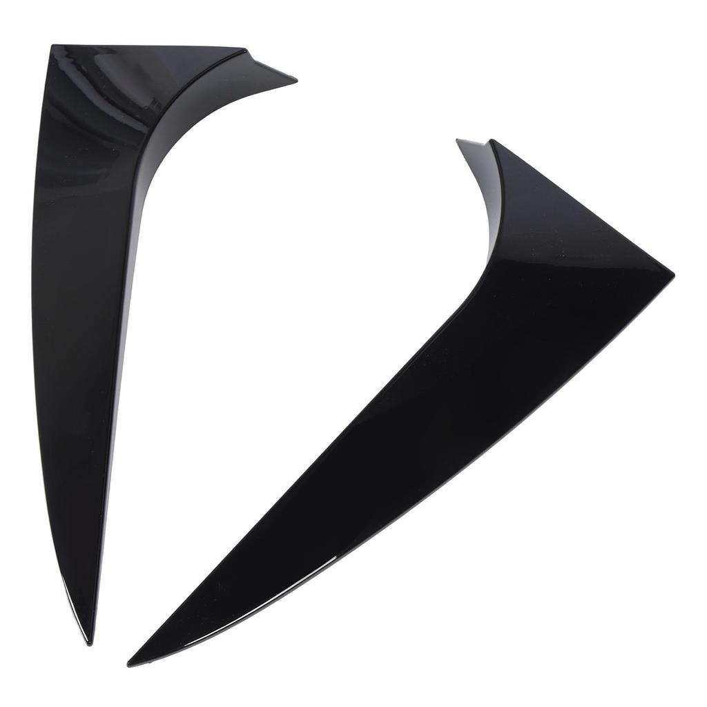 Rear Window Side Spoilers Black Side Wing Trim Covers for X117 Shooting Brake 2 Pieces - CLA-Class (2013-2019) -