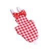 Bird Diaper   Red Grid Pattern Parrots   Suit for Macaw Budgies Parakeet