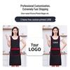 Unisex Waterproof Bib Apron with Logo Print for Kitchen and Catering
