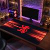 Middlesbrough FC Custom Large Mouse Pad, Personalized Name Text Print, Football Logo Non‑Slip Desk Mat Gaming Gift