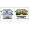 Anti Blue Light Blocking Square Frame 3 In 1 Magnetic Set Myopic Polarized Myopia Sunglasses  Prescription Optical Glasses