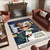 Mbappe Personalized Text Carpet Perfect For Hallway Dining Room Game Room Foyer Antislip Carpet Anime Office Decor Wedding Party Gift