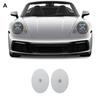 Für Porsche 911 2025 Schutzfolie Auto Scheinwerfer Rückspiegel Folie Getönt Transparent Nachrüst Aufkleber PPF TPU Lackschutz.