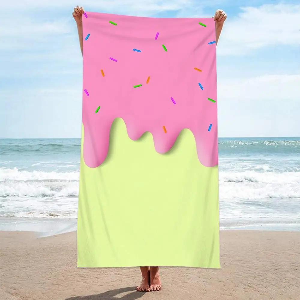 1pcs Queen and King Beach Towels, Ultra-fine Fiber Quick Drying Absorbent Large Beach Towels, Beach Vacation