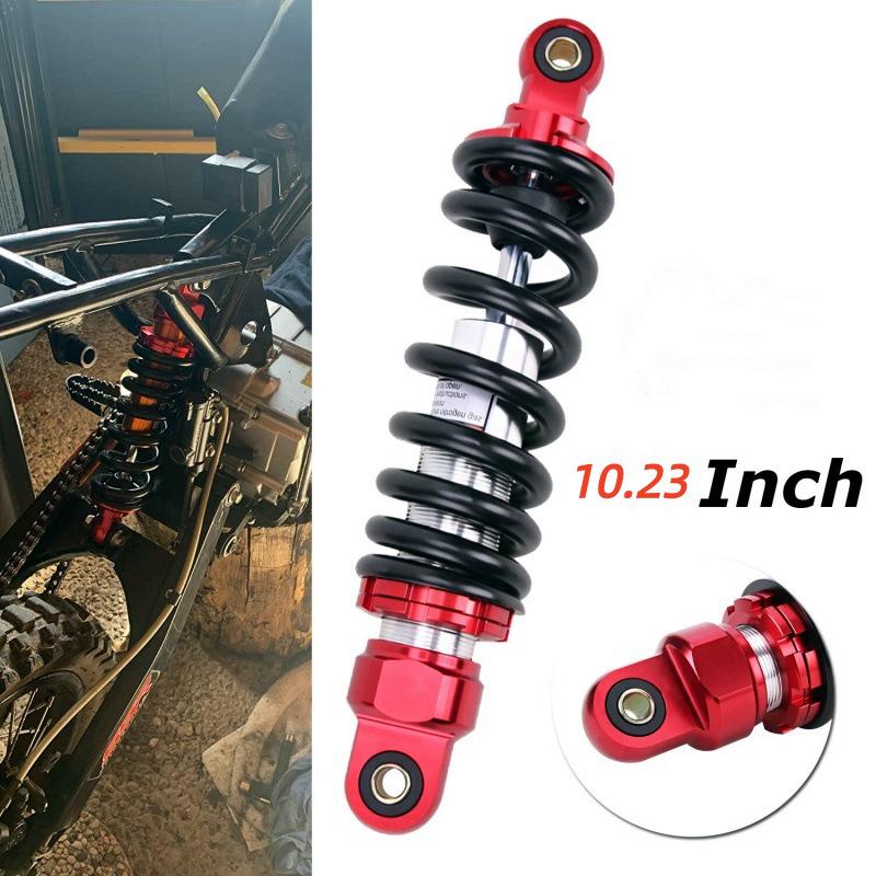 RFY 260-280mm Shock Absorber for Motorcycles, Electric Bikes, Bicycle, Little Monkey M3, Big Doll, and ATV 280mm White