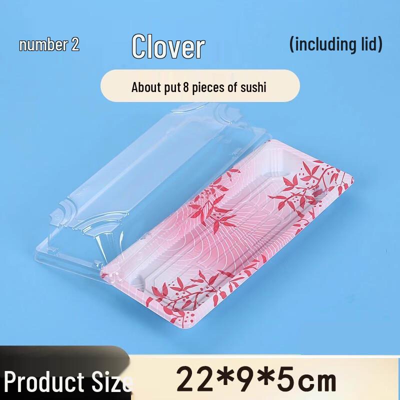Miaojiayi Disposable Sushi Takeout Boxes with Lid
