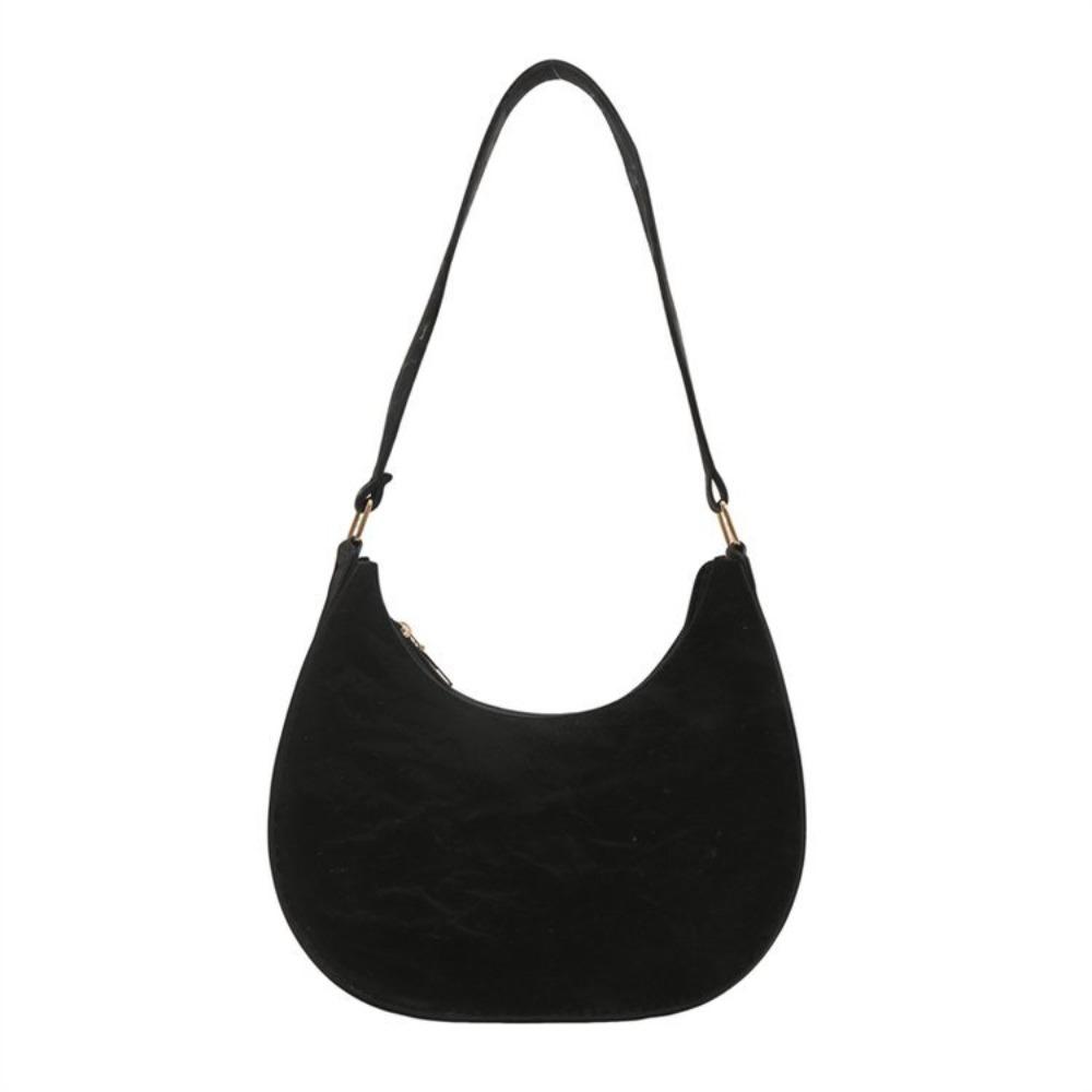 Koreanischen Stil PU Leder Schulter Tasche Hobo Frauen Handtasche Mode Kleine Unterarm Tasche Outdoor