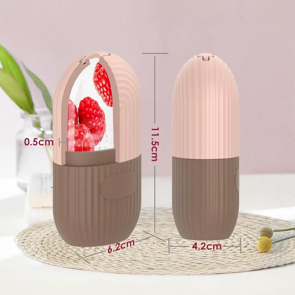 Beauty Facial Massager Apply Face Ice Tray Puffiness Apply Face Ice Tray Sunburn Scald Post-operation Ice Compress Artifact