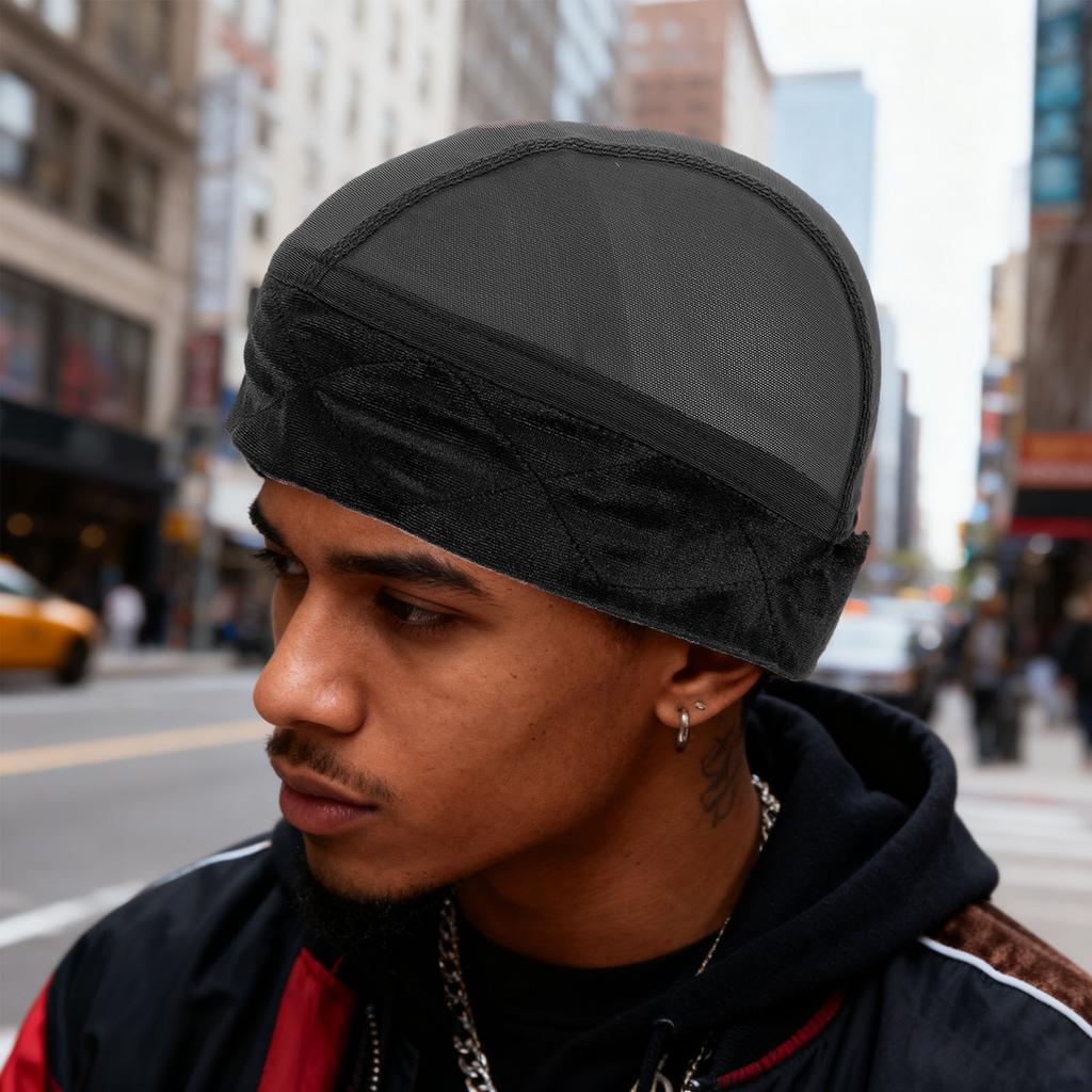   Wig Grip Band 2 In 1   Wide Non Slip Wig   with Breathable Mesh Liner for Thinning Hair