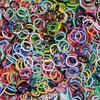 50Pcs Multicolor Charm Metal 8 10mm  Single Loops Jump Rings DIY Jewelry Findings Closed Ring For Keychain Bracelet Accessories
