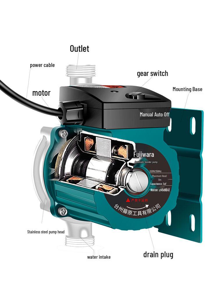 Automatic Silent Solar Water Heater Booster Pump
