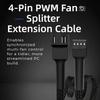 4-Pin PWM Fan Splitter Cable - PST Extension,Fan Splitter,pc Fan Splitter,pwm Fan Splitter,Daisy Chain Pc Fans,Fan Splitter 4 Pin,4 Pin Fan