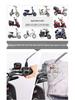 Coldproof Waterproof Insulated Split Electric Motorcycle Fleece