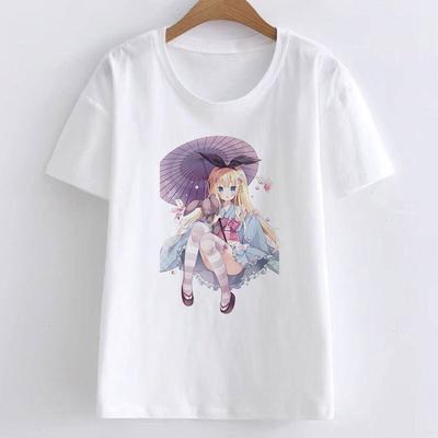 Aggretsuko T Shirt Women Cotton Summer Anime Kawaii Sweet Cartoon Fashion Casual Streetwear Harajuku Buy At A Low Prices On Joom E Commerce Platform