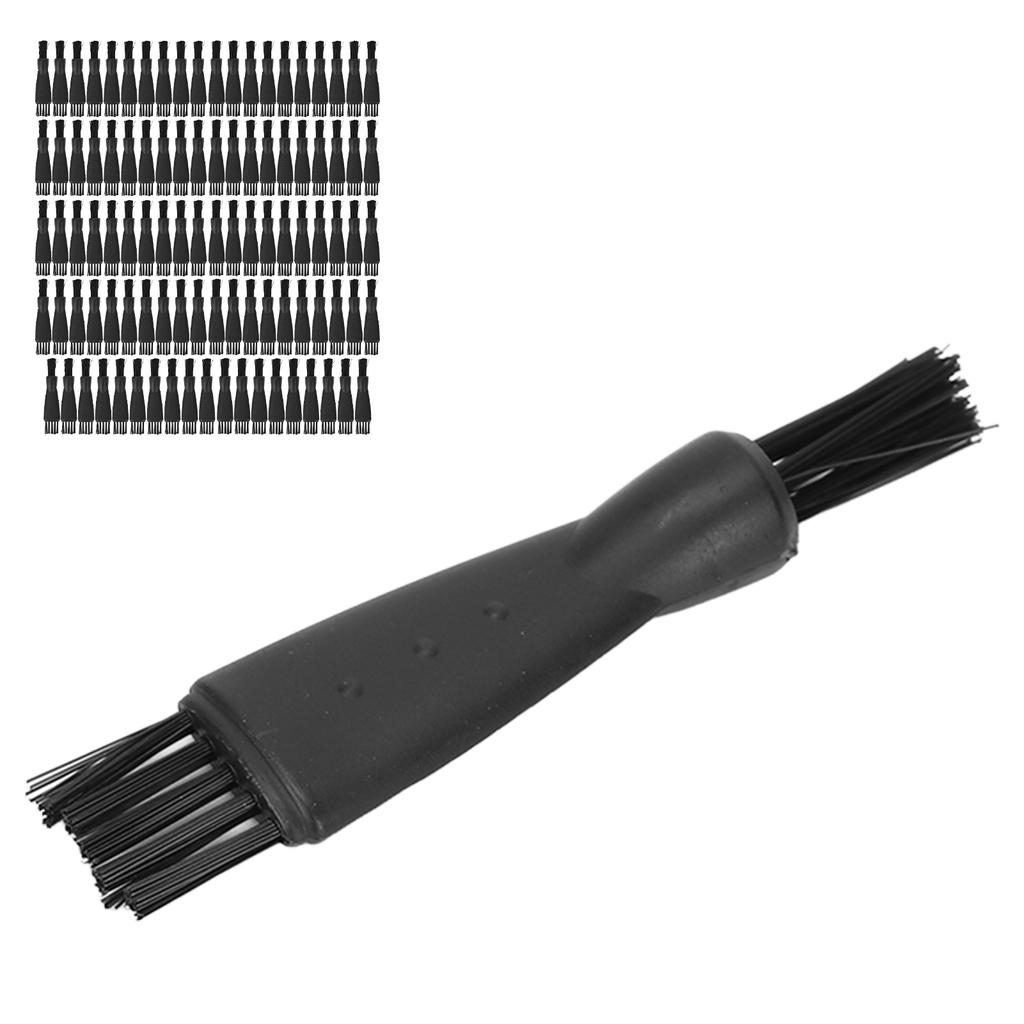 100 Pcs Shaver Brush Nylon PP Ergonomic Strong Electric Shaver Cleaning Brushes for All Kinds of Small Appliances