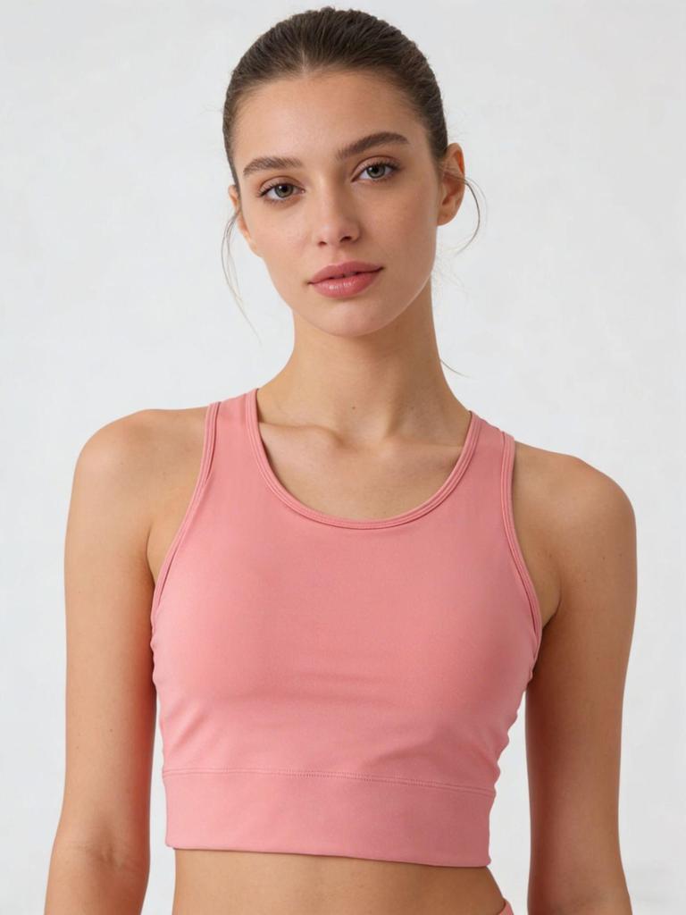 Damen Lycra Yoga Tanktop mit hohem Halt