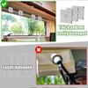 Awning Clip Outdoor Equipment Hanging Hooks for Caravans, Motorhomes Trailers Vehicle for 5/6mm and 7/8mm Strips Nonslip