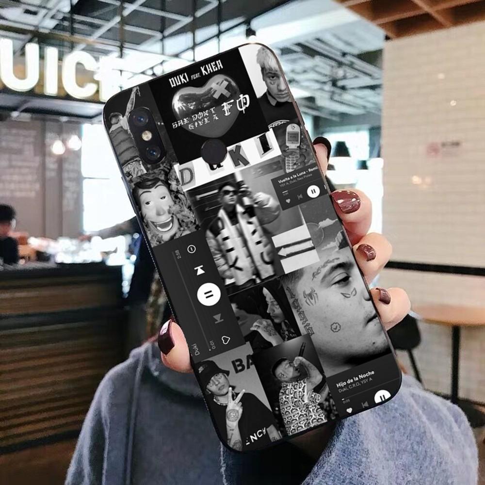 

Duki Rapper Phone Case For Xiaomi Mi 5X 8 9 10 11 12 Lite Pro 10T PocoX3pro PocoM3 Note 10 Pro Lite Xiaomi Mi 12 5G