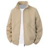 Men's Versatile Waterproof Sports Jacket - Spring/Autumn Casual Outdoor Windbreaker with Stand Collar