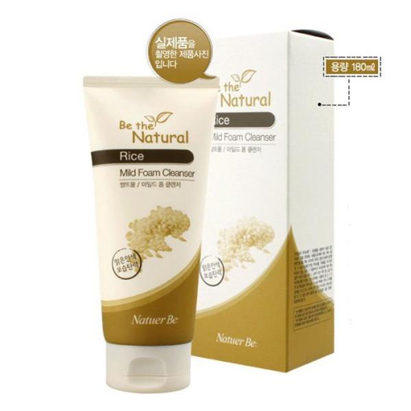 [OF17Q2O2] Nature B Rice Water Mild Foam Cleanser (12105422)