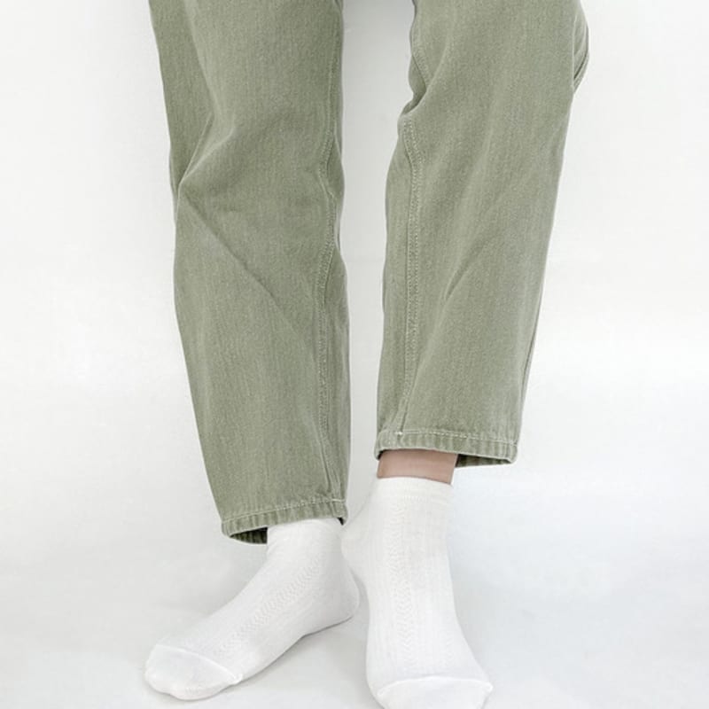 YELLOWSOCKS ANKLE SOCKS PUNCHING WHITE