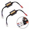 2pcs H15 LED Load Resistor Kit 50W 6ohm Headlight Bulb Relay Harness Adapter Anti Flicker Error Decoder Warning Canceller