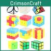 Барвистий гладкий обертовий тришаровий освітній кубик-іграшка для дітей з унікальним дизайном та захоплюючими функціями