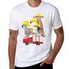 Australská zvířata v hasičském autě Tričko tričko muž návrhář anime tričko Tričko