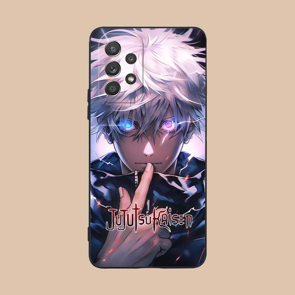 Jujutsu Kaisen Satoru Gojo Phone Case for Samsung Galaxy A56 55 54 53 52 51 36 35 34 23 16 15 5G Colorful Cover Cover Pretty