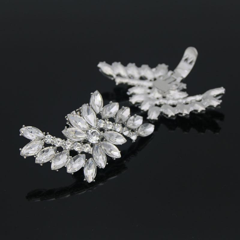 Zdejmowane Ozdoby Klamer Butów: Wszechstronne Akcesoria na Wysokim Obcasie z Metalowymi Klipsami na Wesela