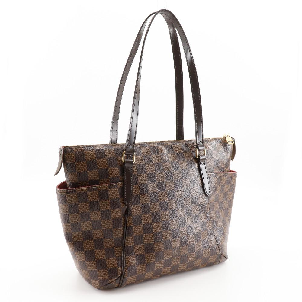 LOUIS VUITTON Totally PM Tote Bag N41282 Brown Damier canvas Women Used