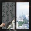 Anti Light Leakage Blackout Glass Sticker Full Blackout Sunshade Film  Apartment