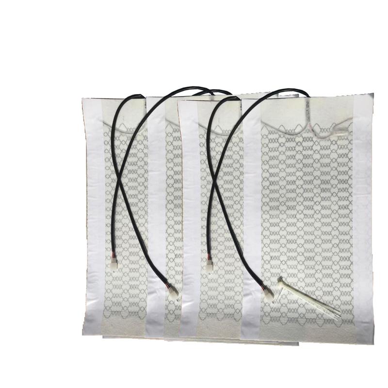 12V Universal Car Covers 2 Seats 4 Pads Carbon Fiber Heated Seat Heater heating 6 Level Switch Winter Warmer