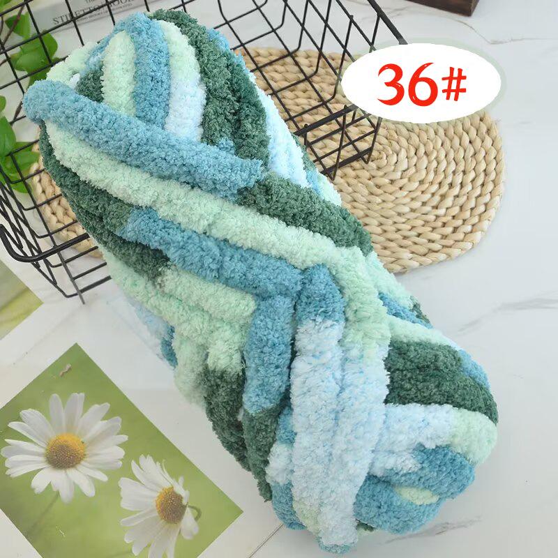 Yarn Suitable for Finger Knitting, Handmade DIY Knitting Materials, Very Thick Yarn Balls for Hand Knitting Blankets, Carpets, Cushions, Scarves, Hats