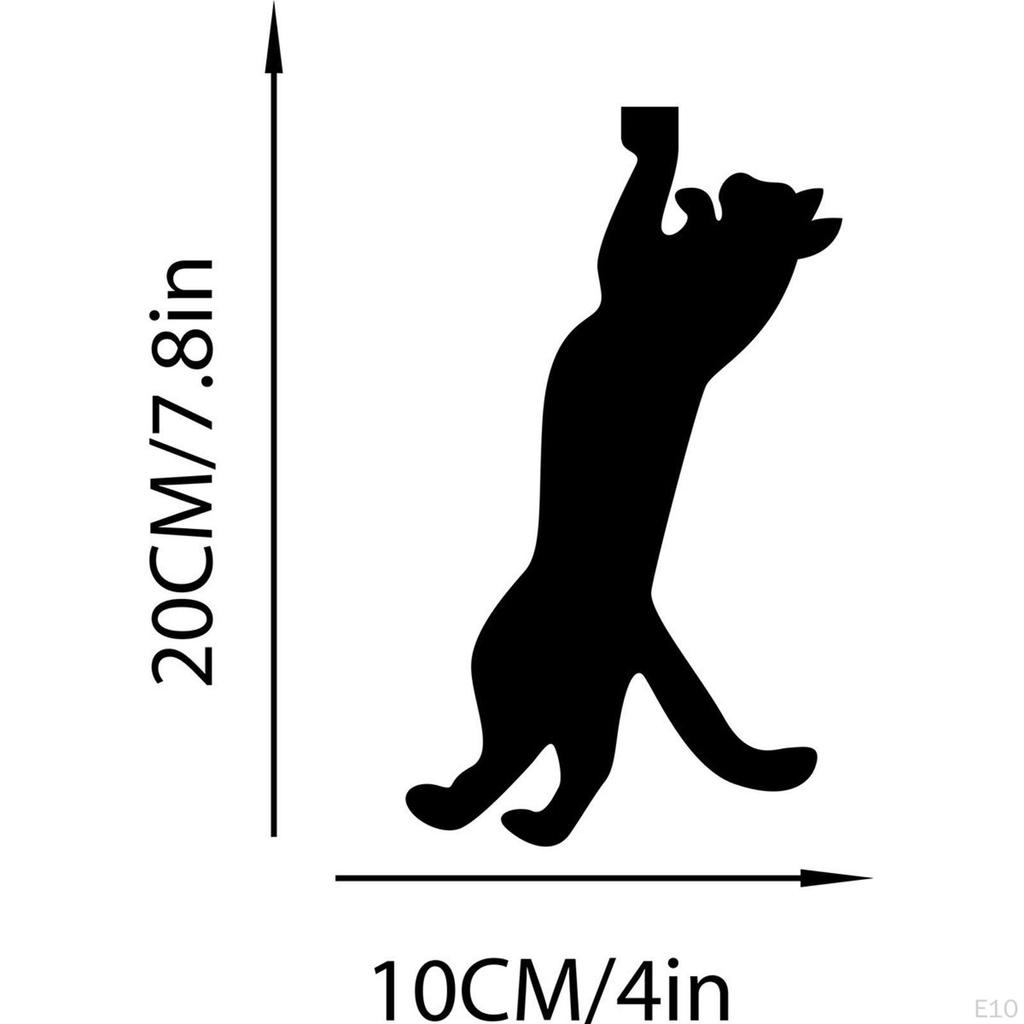 Black Cat Bookmark Accessories Animal Design for Family Who Love Reading