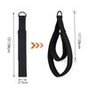 2Pcs Pilates Double Loop Straps D Rings Straps Yoga Exercise Equipment Home Gym Stretch Exercise Band Waist Back Leg Yoga Straps