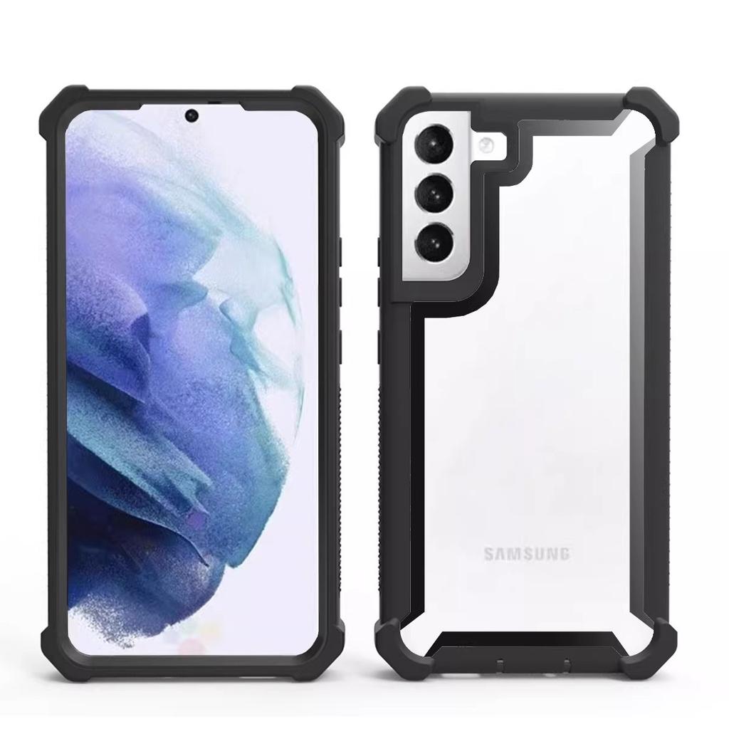 Applicable To Samsung S24ultra 2-in-1 Space Case All-inclusive Anti-drop Mobile Phone Case S23U Soft Edge Protective Case