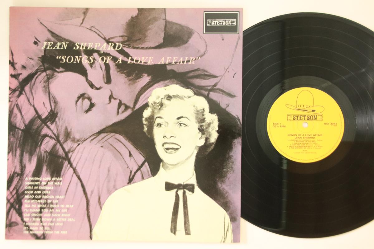 

LP Пластинка ДЖИН ШЕПАРД - Песни любовной истории HAT3042 STETSON 1956 UK Фолк Б/У