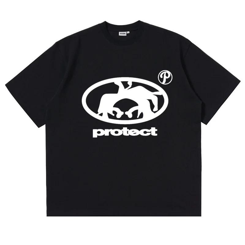 2026 Unisex Oversized Cotton Tshirt Summer Graphic Tee