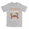 Funny Crab Rangoon Meme Men Women T Shirt Funny Humor Crabs Memes Apparel Vintage Tee Shirt T-Shirt  Clothing