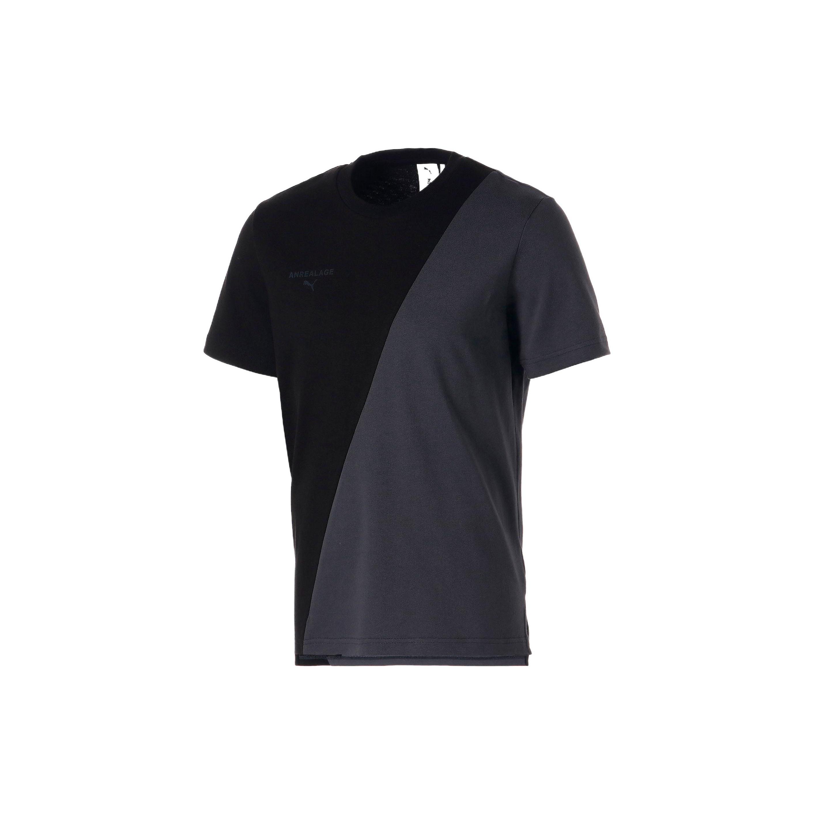PUMA Casual T-shirt Black Men s 537083-01 S