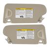 Artudatech Beige Sun Visor Left & Right 96401-3TA2A 96400-3TA2A For Nissan Altima 2013-2018