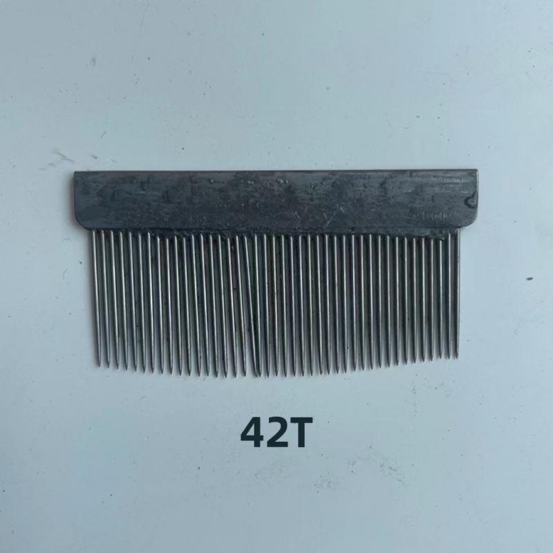 

Iron Comb 42T/84 Teeth for Textile Mill Looms, Spray Water/Air Loom Accessories, Cloth Repair, Heald Threading Tool